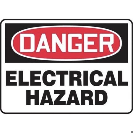 Accuform OSHA DANGER SAFETY SIGN ELECTRICAL MELC037XP MELC037XP